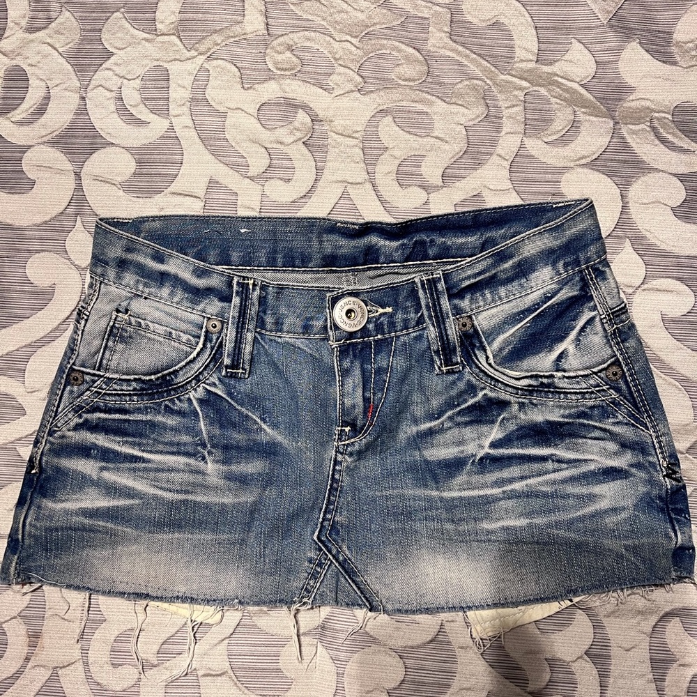 Used like new ladies mini skirt jeans.
